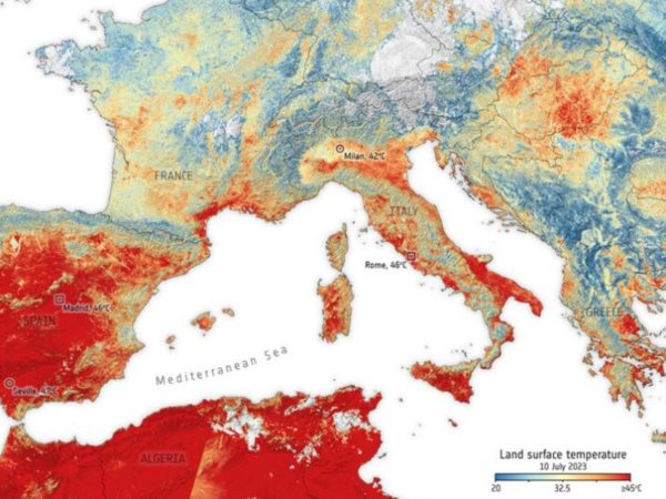 Cerberus heatwave: European data shows land temperatures are scorching – and it’s about to get much worse | World News