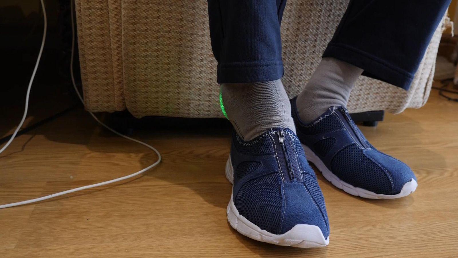 High-tech socks could prevent falls and illness in people with dementia | Science & Tech News