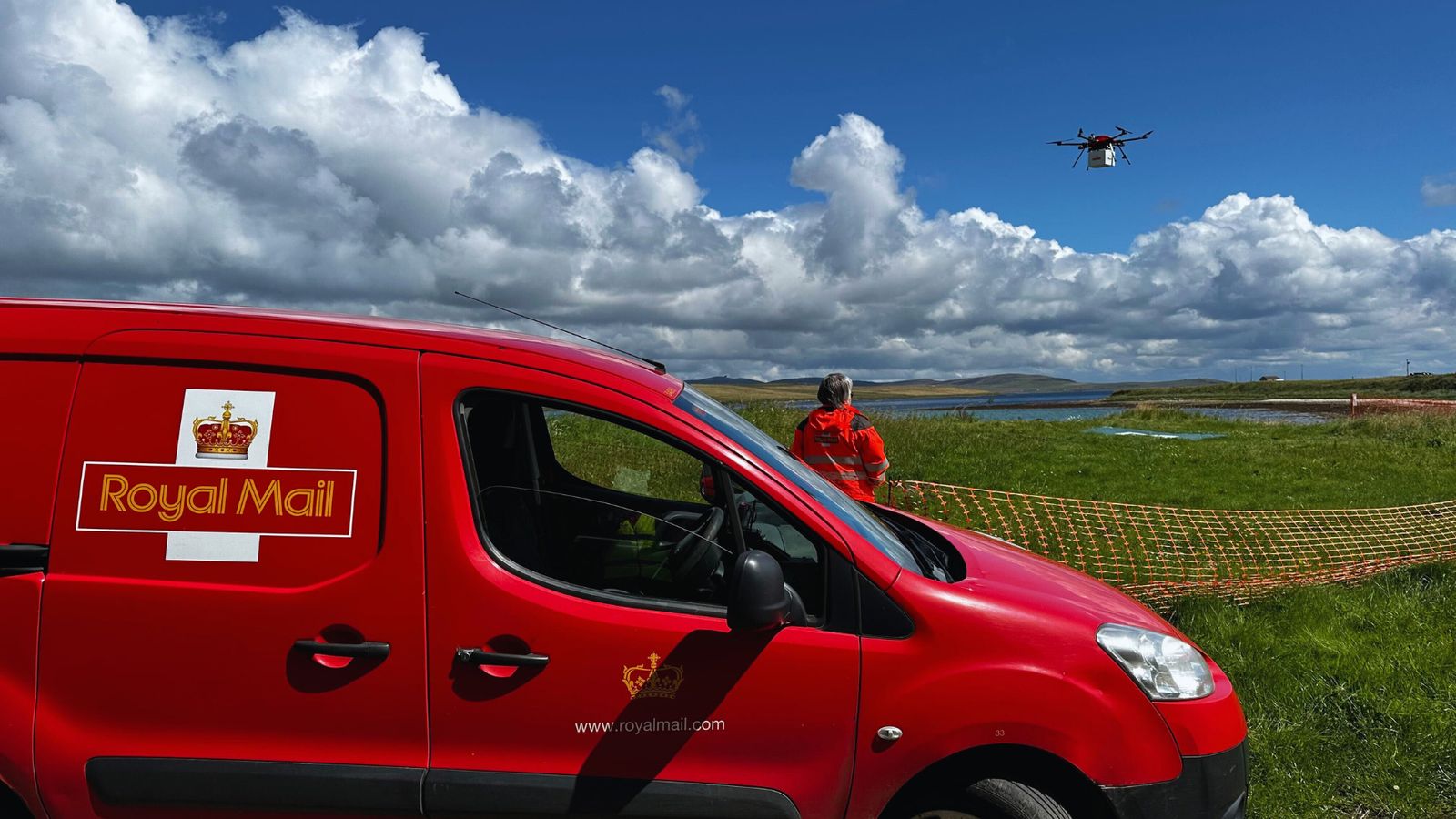 Royal Mail launches UK’s first drone delivery service | Science & Tech News