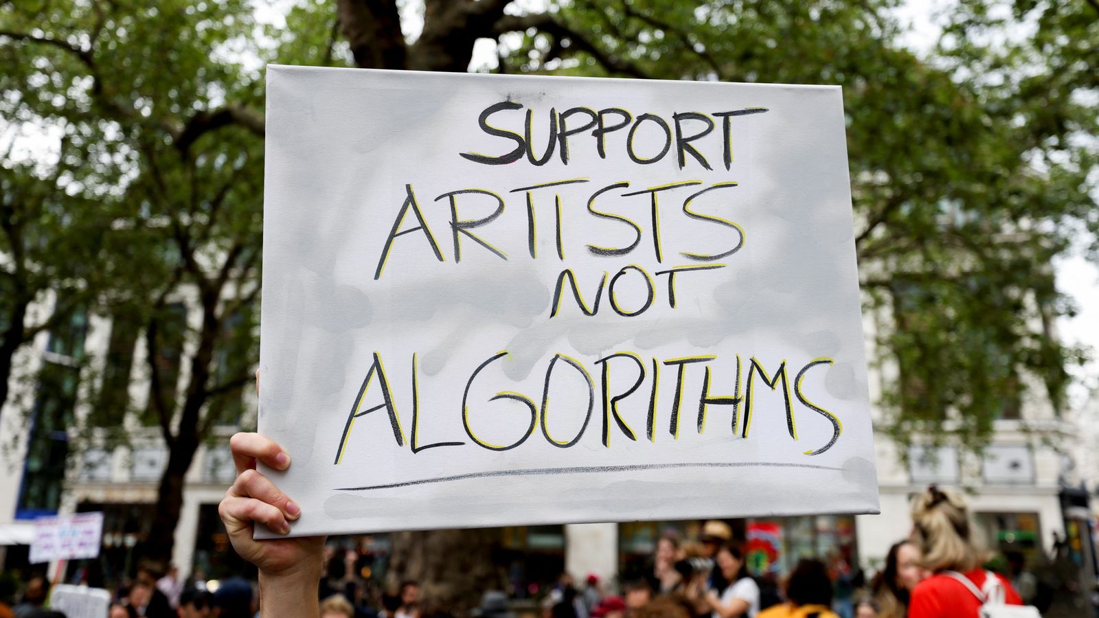 Ministers told to ‘sit up and take notice’ over concerns about AI being trained on artists’ work | Science & Tech News