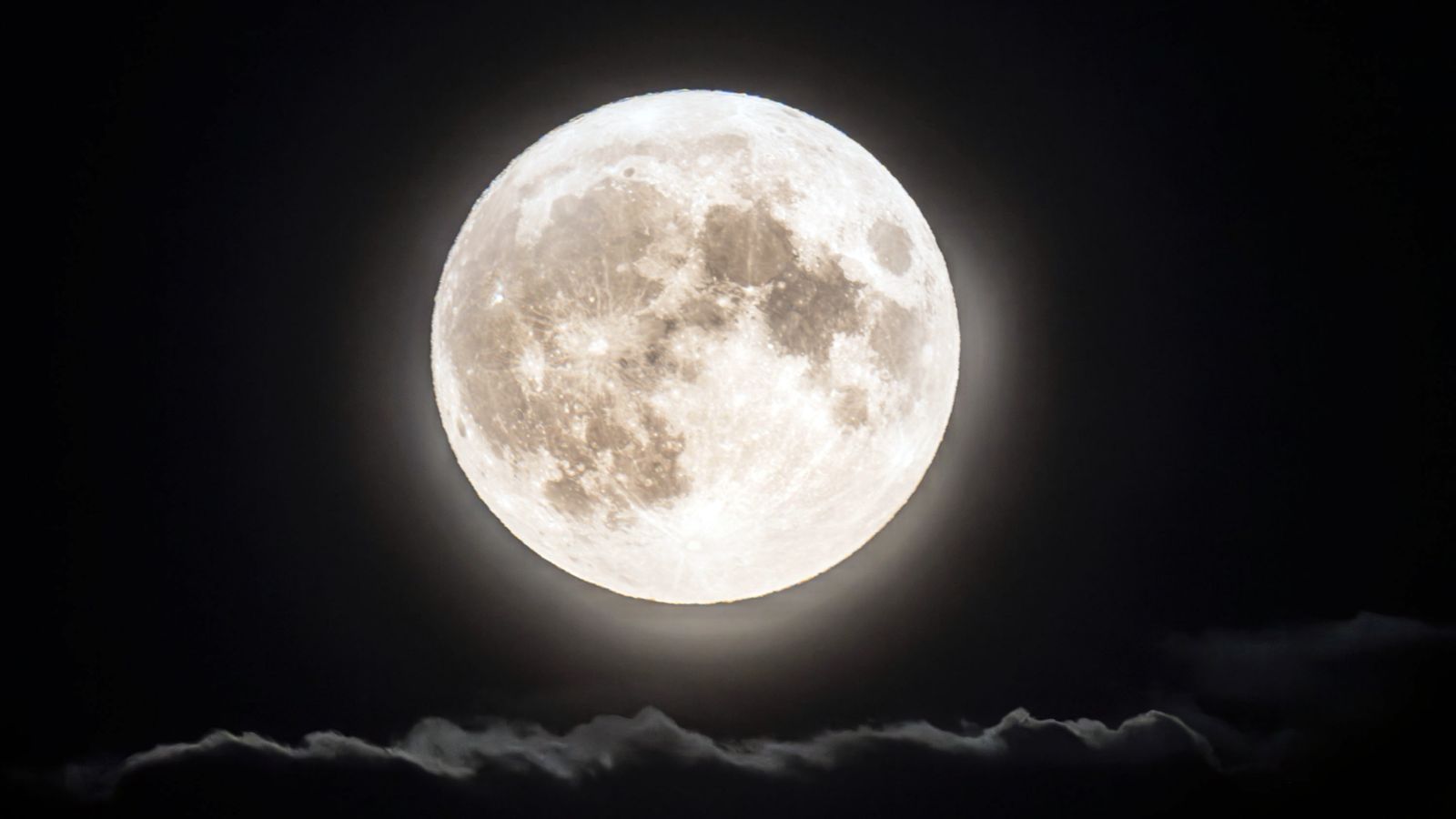 Blue supermoon: Stunning pictures capture lunar event around the world | Science & Tech News