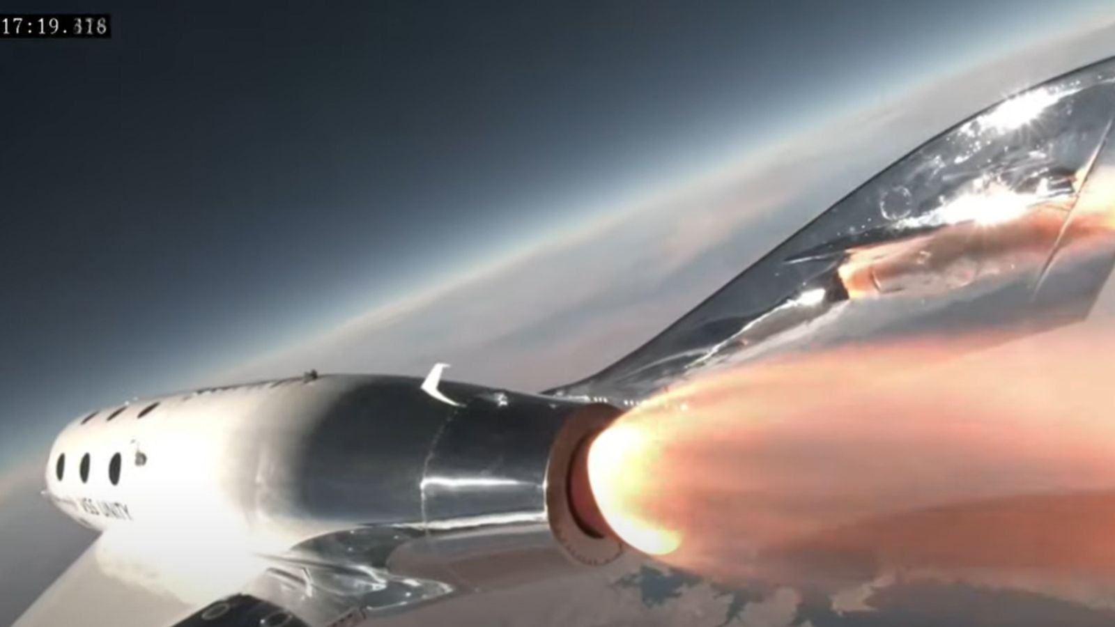 Virgin Galactic takes first tourists to edge of space | Science & Tech News