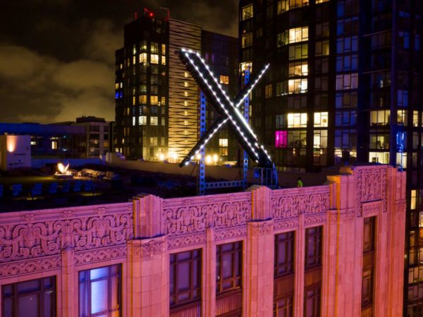 Giant flashing X sign removed from Twitter’s San Francisco HQ after complaints and investigation | Science & Tech News