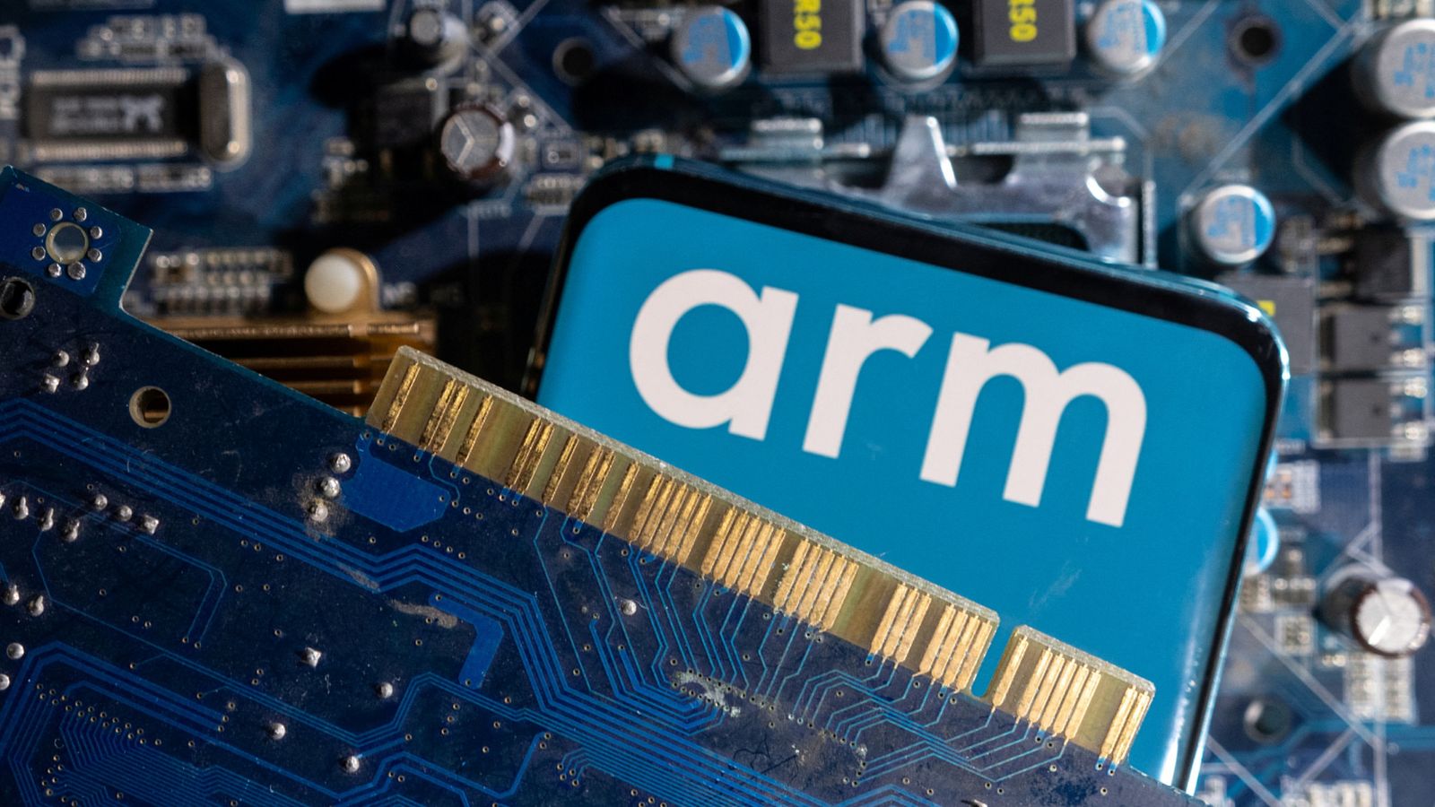 Shares in UK-based Arm Holdings soar on Nasdaq debut | Business News