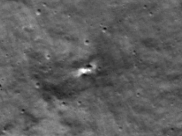 Crashed Russian spacecraft likely cause of new crater on the moon – as NASA releases images | Science & Tech News