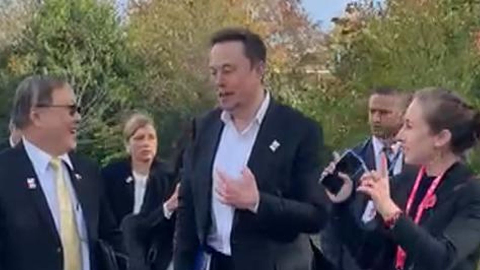 Elon Musk tells Sky News AI is a ‘risk’ to humanity | Science & Tech News